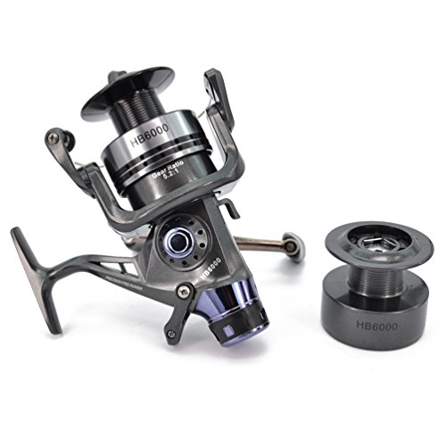 Hirisi Tackle® Mulinello per pesca alla carpa, con...