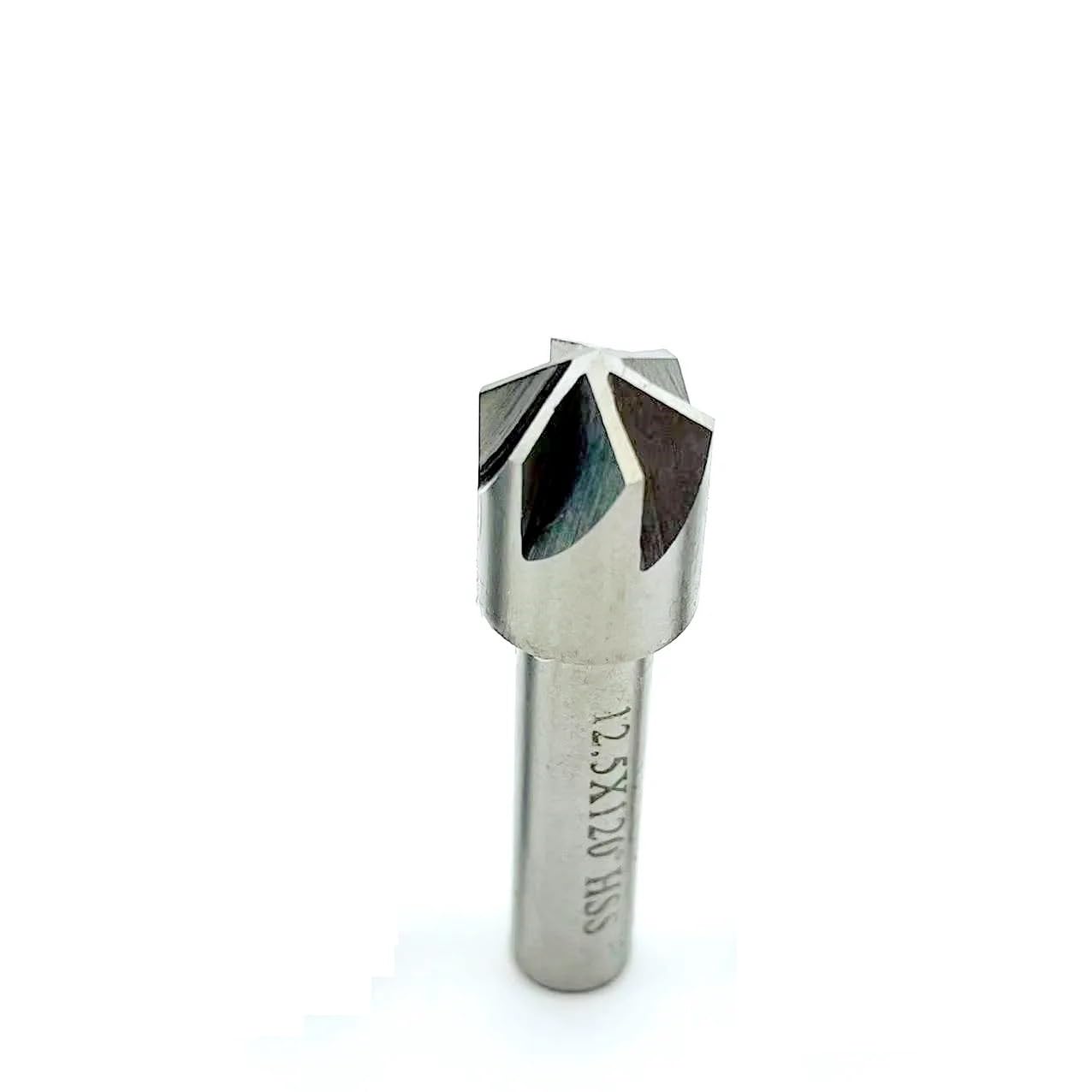 1PC 6-50mm HSS 6/8 Flöte 60/90/120 Grad Fase Senker Bohrer Bits (6/8/10/12,5/14/16/18/20/22/25/30/32/35/40/45/ 50mm) (Size : 22mm(90 degrees))