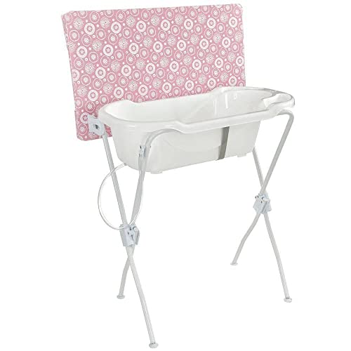 Banheira com Trocador Tutti Baby Floripa Essencial - Rosa