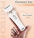 PRITECH Electric Shaver for Women - Cordless Lady Razor, USB Rechargeable, Wet & Dry Waterproof Razor for Legs, Arms, Underarms, Bikini