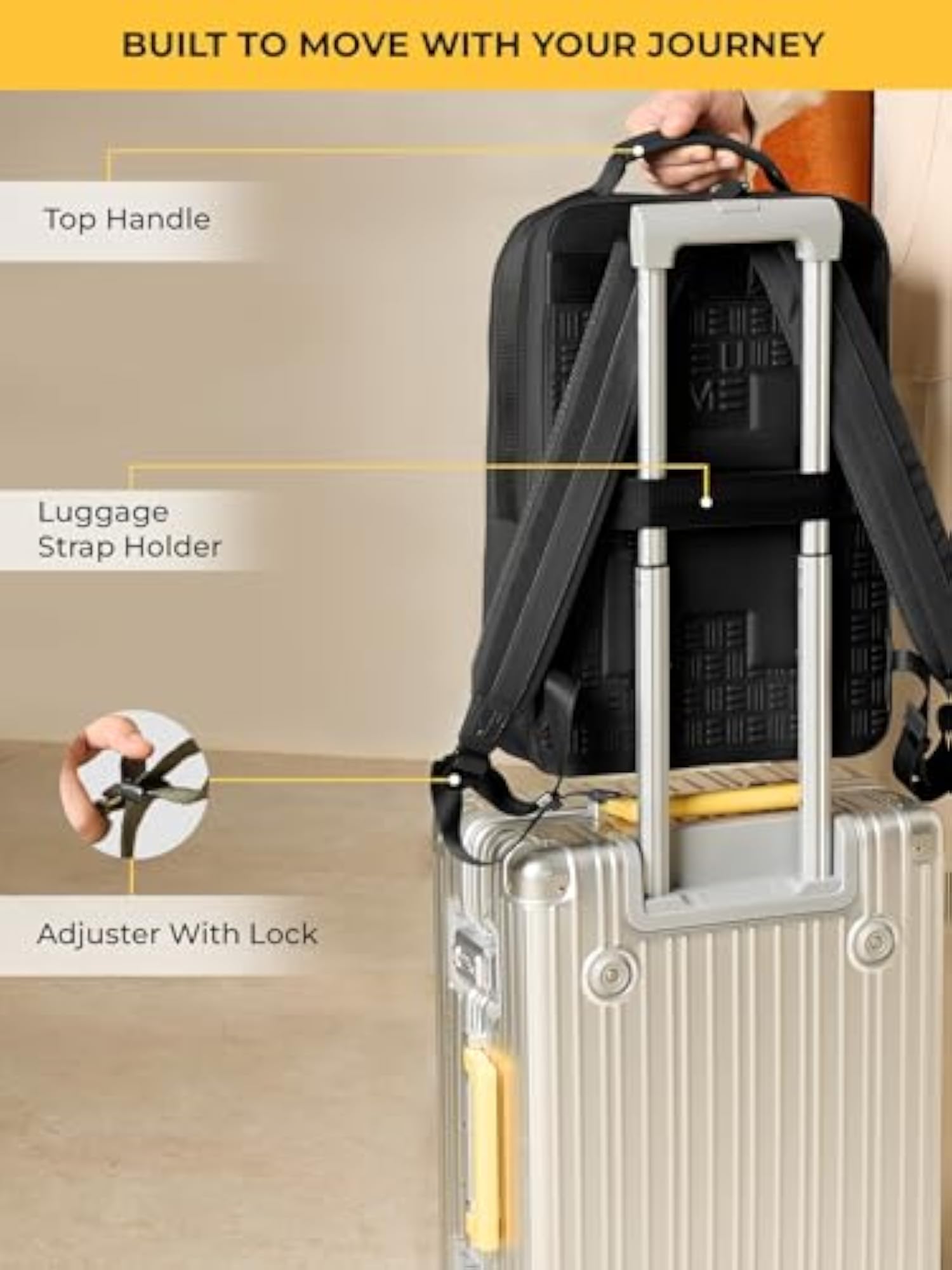 Premium 15.6 in Laptop Backpack for Men & Women