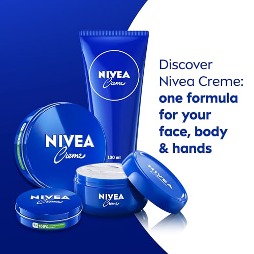 NIVEA Creme Jar (50ml), Moisturising Cream Provides Intensive Protective Care for Soft and Supple Skin, Ideal for Daily Use as a Face, Hand, or Body Cream - Image 6