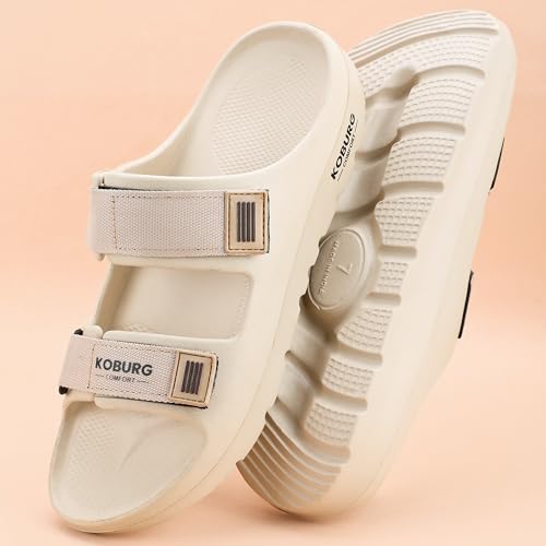 Image of KOBURG Nexa Sandals for Men| Stylish Trending | Comfortable | Super soft | Lightweight | EVA Sole | Casual Sandals | Slippers | Flip Flops for Men KF-464