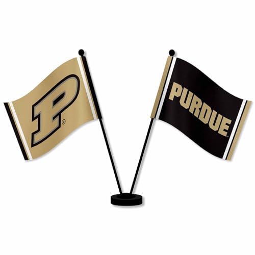 Drapeaux de bureau Purdue table chaudronniers socle stable