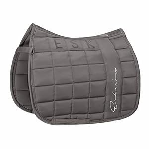 Eskadron Zadeldek Big Square matte glans in fossiel