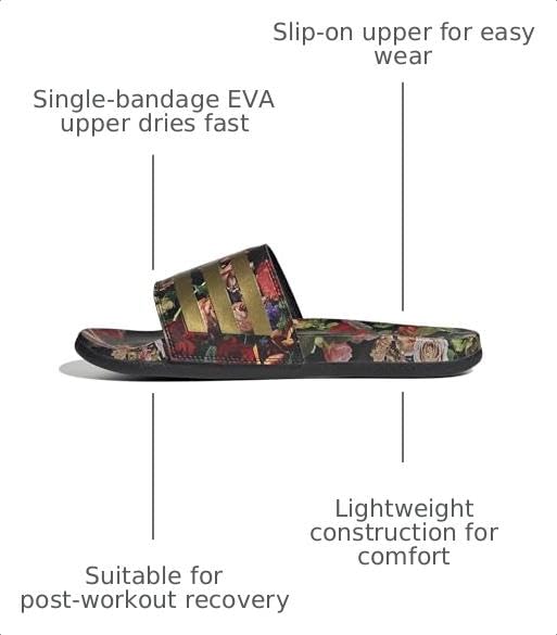 Image of adidas Unisex Adult Adilette Comfort Slide Sandal