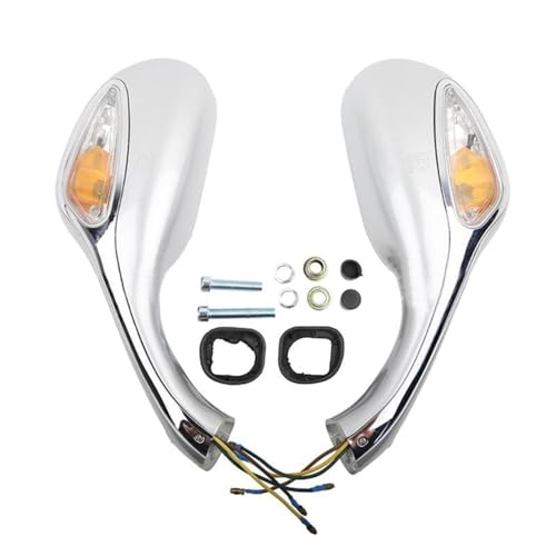 Rétroviseurs moto GY6 125 clignotants pour une visibilité accrue