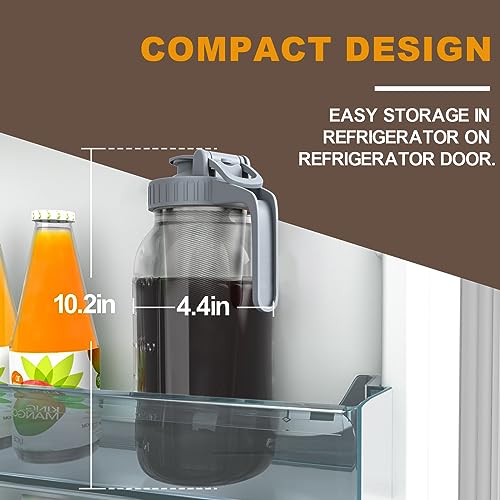 JunVpic 64oz Cold Brew Coffee Jar