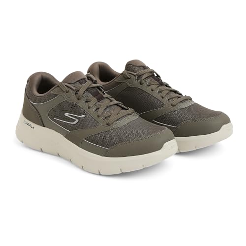 Image of Skechers Mens GO Walk Flex Taupe Walking Shoe - 7 UK (216480)