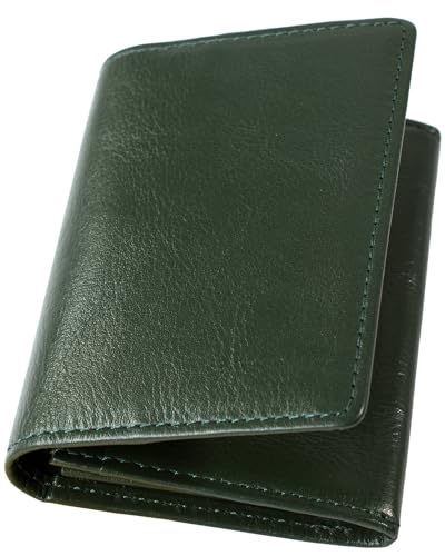 [TAVARAT] [タバラット] 名刺入れ メンズ レザーソムリエ監修 名刺ケース 本革 牛革 大容量 50枚 (グリーン)