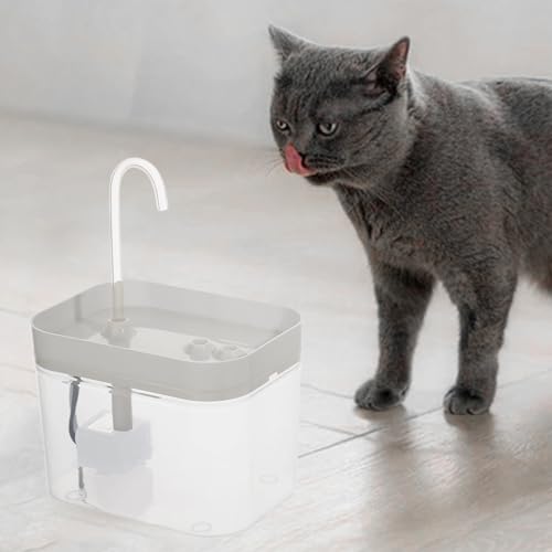 Distributeur d'eau pour chat et fontaine silencieuse chiot 1,5 L - 4