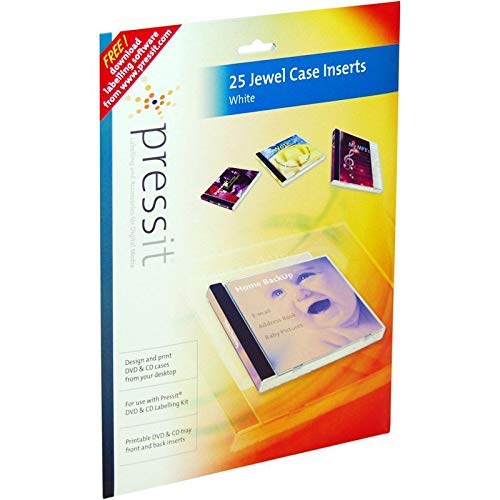 Pressit 25 A4 Compatible Blanco Joyero Insertos