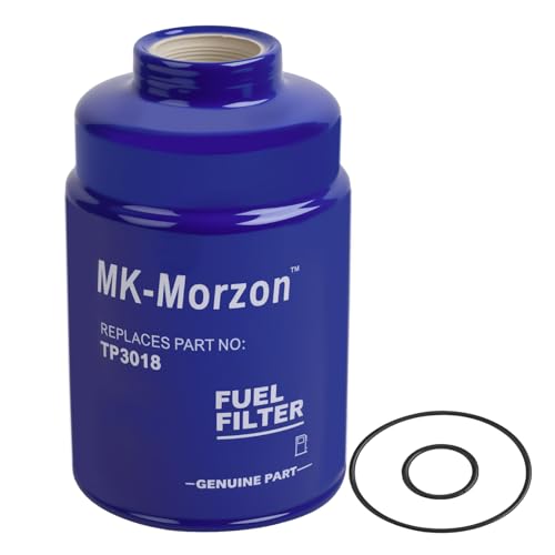 6.6 Duramax Fuel Filter TP3018 Compatible with 2001-2016 Chevy Silverado GMC Sierra 2500 3500 HD Diesel Engine Replaces# TP3012 12664429 12633243 9305685