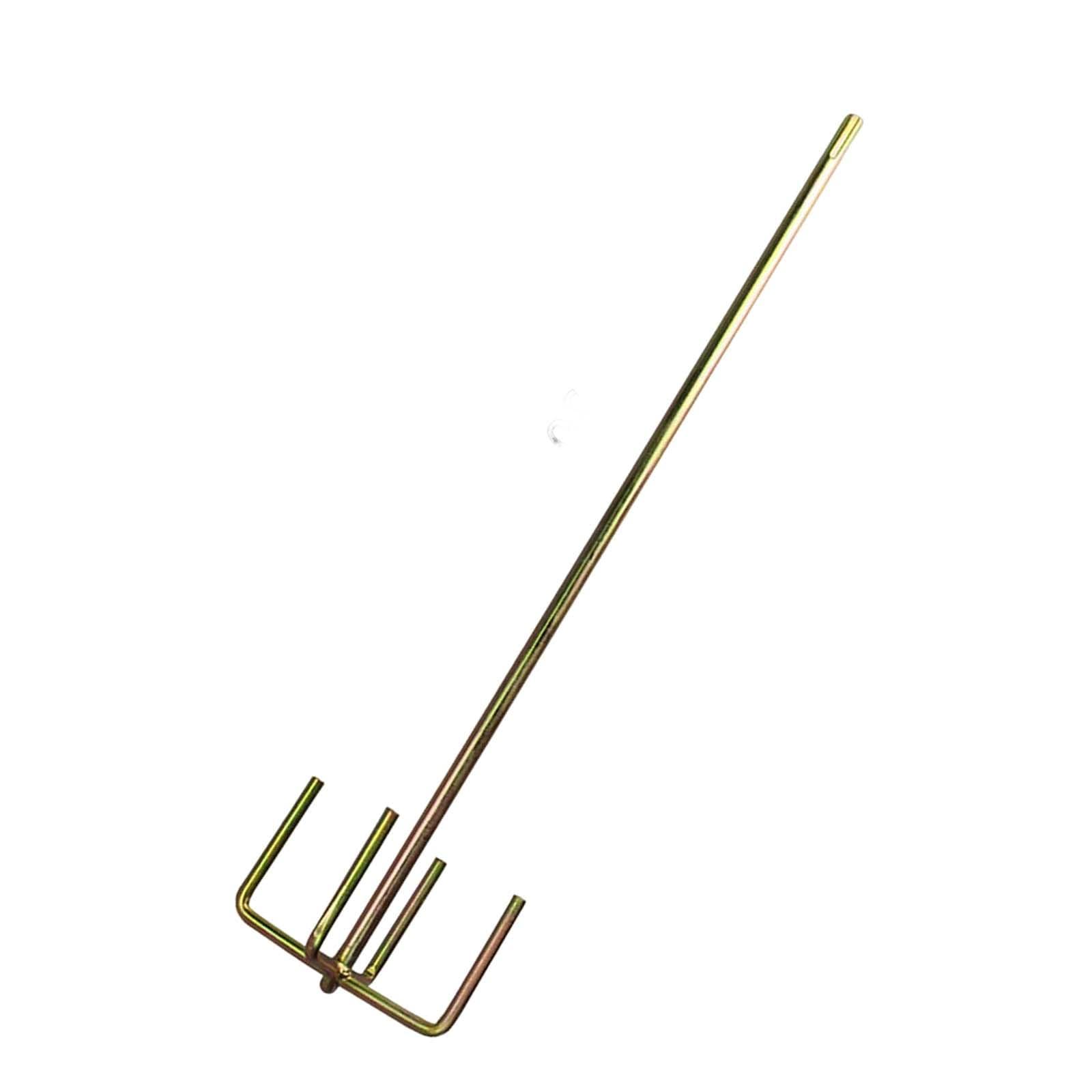 Colcolo Mezclador de cemento, varilla mezcladora de pintura, accesorio de taladro, herramientas largas resistentes, paleta mezcladora agitadora para, Round Handle C
