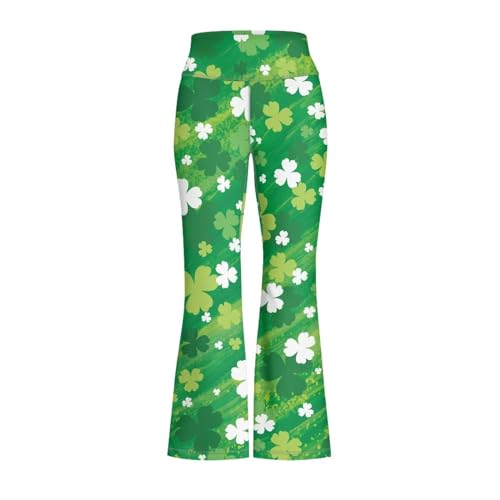 Renewold Girls' Flare Leggings Kids High Waisted Bell Bottoms Girls Bootcut Yoga Pants Casual Athletic Dance Pants