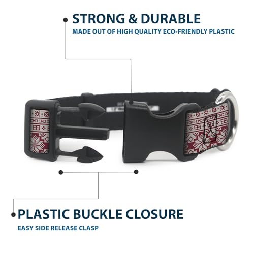 Collier pour chien Buckle-Down finitions de qualité supérieure - 5