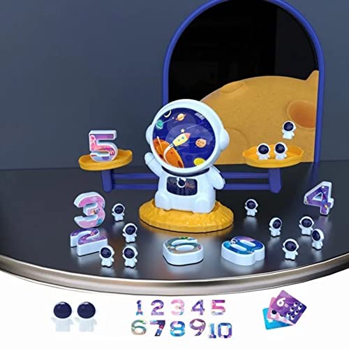 Brinquedos De Contagem De Equilíbrio, Jogo De Matemática De Equilíbrio Legal De Espaço Amarelo Para