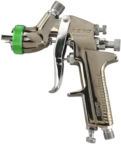 Image of NEIKO 31214A Air Spray Paint Gun, HVLP with Gravity Feed, 1.5 MM Nozzle, 600 CC Capacity, Spray Gun Paint Sprayer for Walls, Automotive, Home Improvement