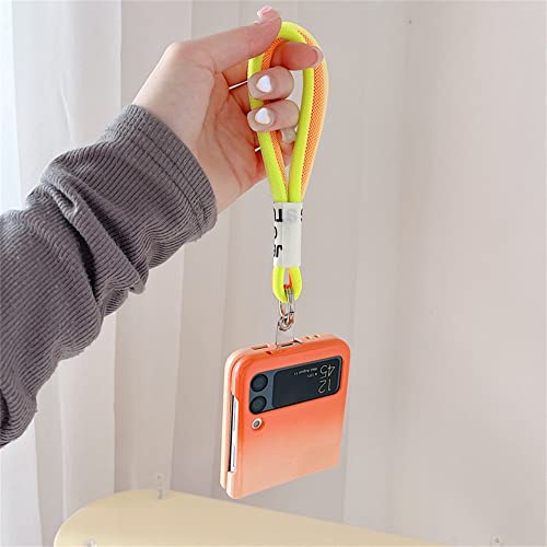 Coque Samsung Galaxy Z Flip 3 avec cordon poignet dégradé