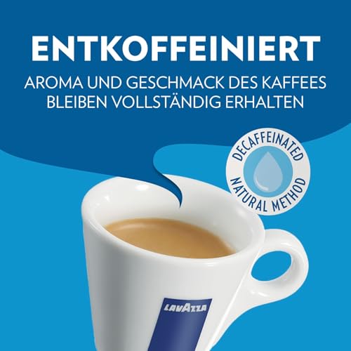 Lavazza, Decaf „My Easy Day“, Entkoffeinierte Kaffeebohnen, Ideal für schwarzen Kaffee & Latte,...
