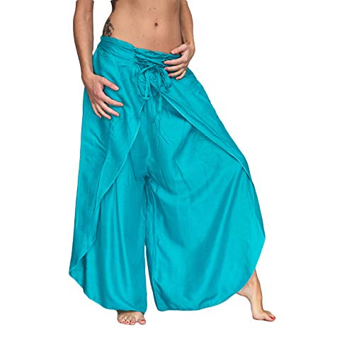 Mienloco Damen Wickelhose Strandhose (G9) Cover