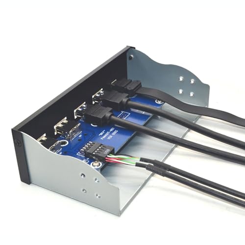 Hub multiports USB 3.1 panneau avant 5.25 pour transfert rapide