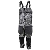 Frogg Toggs Pilot Pro Bib, Realtree Fishing Gray/Charcoal, Large