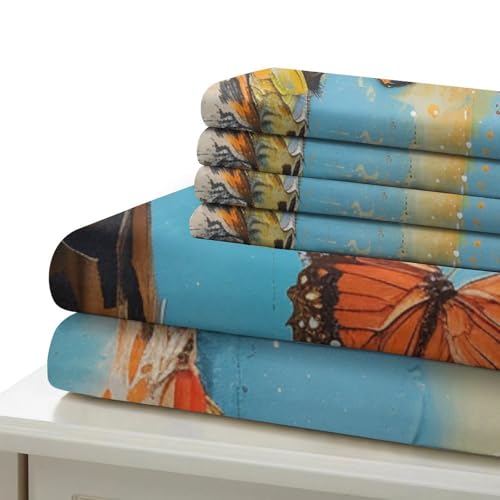 Housse de couette girafe 3D 135x200cm en microfibre douce - 6