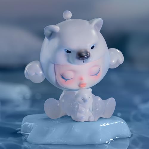 POP MART SKULLPANDA The Mare of Animals Series, SKULLPANDA Blind Box Figures, Random Design Action Figures Collectible Toys Home Decorations, Holiday Birthday Gifts for Girls and Boys, Single Box