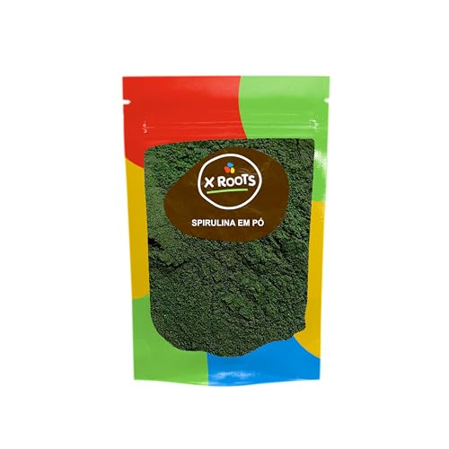 Espirulina Spirulina em Pó, Suplemento Natural, 500gr - X Roots