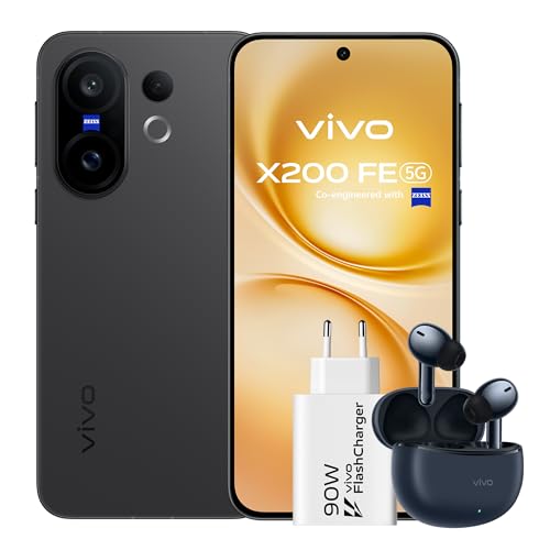VIVO X200 FE Smartphone 5G, Móvil 12 GB + 512 GB, Pantalla LTPO d...