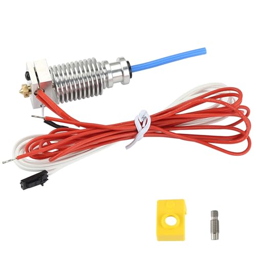 Filament Extruder Part Compatible with Prusa i3 mk4 MK3S+, E3 V6 Hotend Kit, J-Head Extruder Kit 24V 40W, 1.75mm Extruder Hotend Kit, Remote Printhead Printer Part