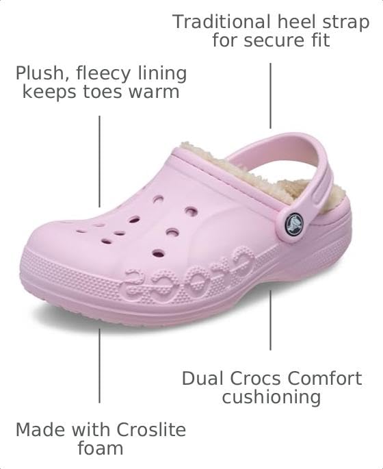 Image of Crocs Unisex-Adult Baya Lined Clog