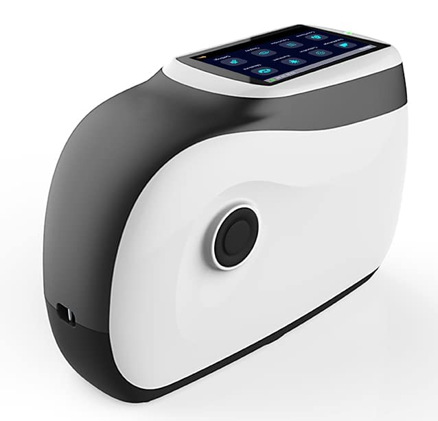 Three Angle Spectrophotometer Multi-Angle Spectral Colorimeter Plastics Printing Paint Color Difference Measurement with 3 Illumination Sources 1 Receiver Wavelength Range 400nm to 700nm