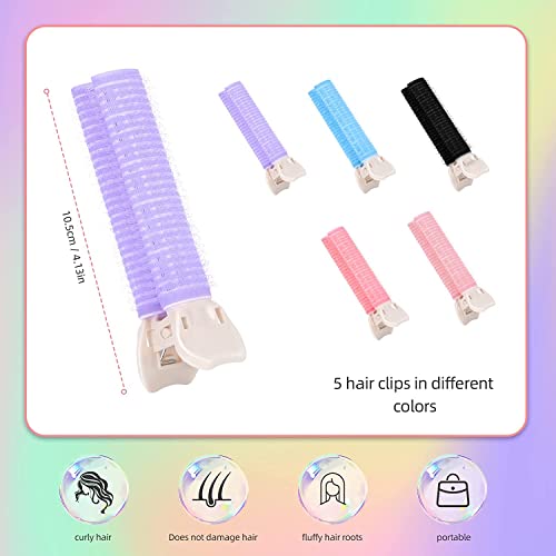 Volumizing Hair Clips,Root Clips For Hair Volume, Hair Clips,Fluffy Hair Volumizer Clips,Clips Barrettes Styling Diy Instant Hair Volumizing Clips For Women Girls（5Pcs) #TOP2