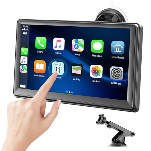 Pantalla Coche, 7' Pantalla Carplay Coche para A-pple y...