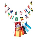 Dekoratives party-banner – verwenden sie dieses hängende banner, um ihre gäste zur party zu begrüßen und für eine fröhlichere atmosphäre zu sorgen, fußball-pokal-flagge