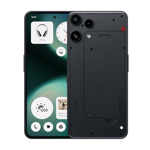 Nothing Phone (3a) Lite 5G / 8 GB/ 128 GB/ 6.77AMOLED flexible LTPS/ 50 MP Camera/5000mAh/ Black (UAE Type Approved)