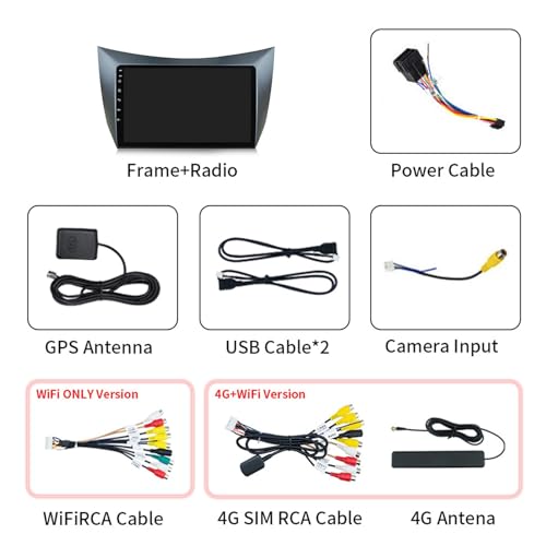 Lecteur DVD stéréo de voiture Android 12 avec Bluetooth et navigation GPS tactile - 8