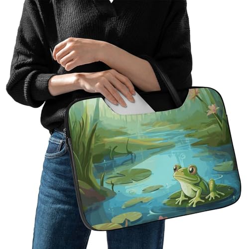 Bolso bandolera impermeable para laptop de 17 pulgadas miniatura 2