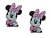 2 pieces Mouse Iron On Patch Fabric Children Kids Embroidered Applique Motif Cartoon Decal 2.7 x 2 inches (7 x 5 cm)