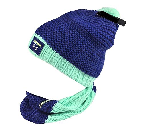 Bonnet anti-vent Under Armour fille et muffler thermique pour éviter le froid au cou