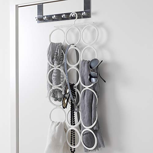 KOMPLEMENT cintre multi-usages blanc rangement dressing gain de place