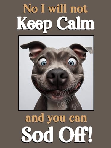 Staffy Staffordshire Bull Terrier grey pet dog funny flexible fridge magnet gift