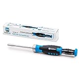 SolidWork 12-in-1 Ratchet Screwdriver with 12 Magnetic Steel Bits | Rotatable Ratcheting Screwdriver
