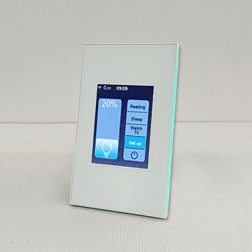 LANBON LCD Smart Dimmer Light Switch Work with Tuya Smart Life APP,by WiFi,Supports Alexa&Google Home&SmartThings&IFTTT, Neutral Wire Required,No Hub (TYD.US-White) LANBON LCD Smart Dimmer Light Switch Work with Tuya Smart Life APP,by WiFi,Supports Alexa&Google Home&SmartThings&IFTTT, Neutral Wire Required,No Hub (TYD.US-White)