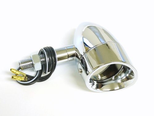 Amazon | ブリムウインカー ミラーレンズ クロームボディ