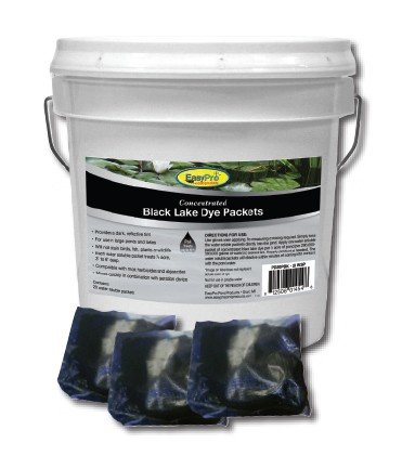 EasyPro Pond Products PD20PBK Concentrated Black Agricultural Pond Dye (20 Pack)
