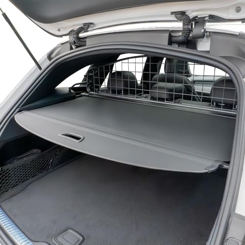 Travall Hundegitter kompatibel mit Mercedes Glc (2022-) Fahrzeugspezifischer Kofferraumschutz Gepäckschutz Trenngitter Ladungsteiler Hochbelastbare Stahl Auto Haustierbarriere