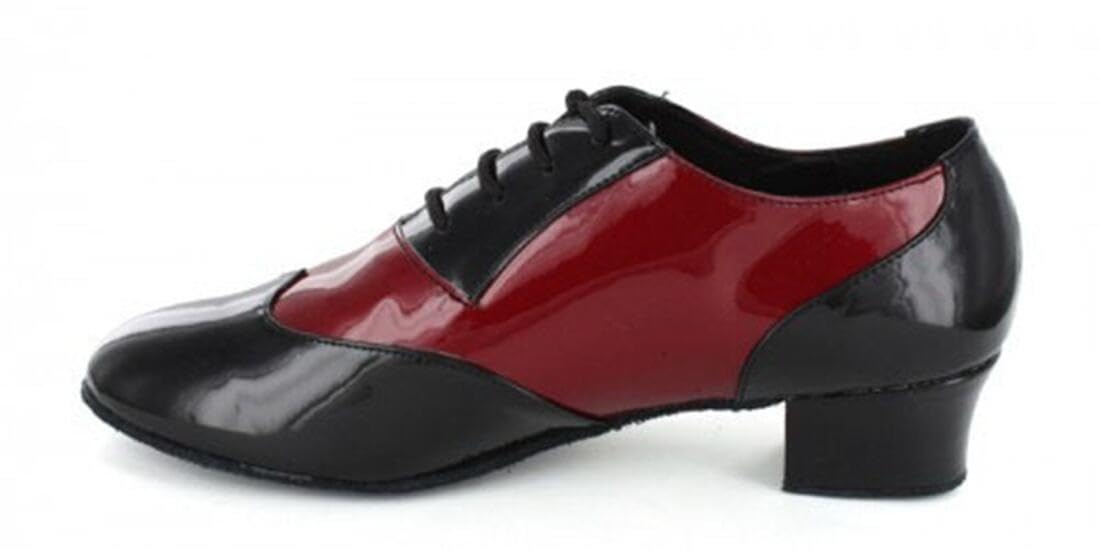 Zapatos de baile clásicos para hombre con cordones cerrados Salsa Tango Samba Jazz Rumba Salón de Baile Latino Moderno Zapatos de baile Noche Zapatos de boda